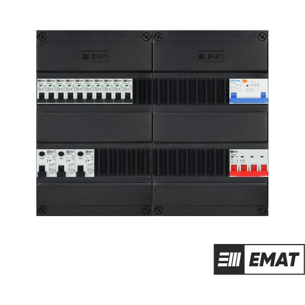 EMAT 3-fasen groepenkast voor elektrisch laden
